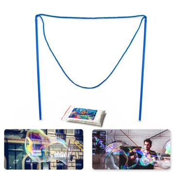 Набор больших мыльных пузырей + жидкость для пузырьков 5 л