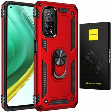 SPACECASE ETUI CASE POKROWIEC DO XIAOMI MI 10T 10T PRO CZERWONY