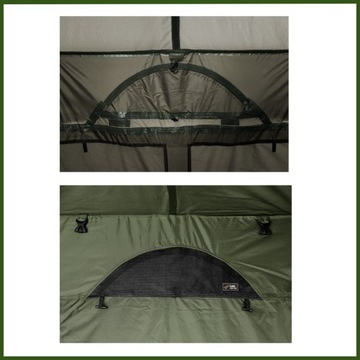 Namiot wędkarski 3 osobowy Delphin YURTA NEO Clima Control 380 x 310 x 180