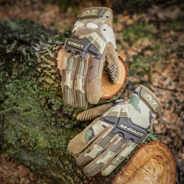 Rękawice Rękawiczki taktyczne wojskowe moro Mechanix Wear M-Pact MultiCam L