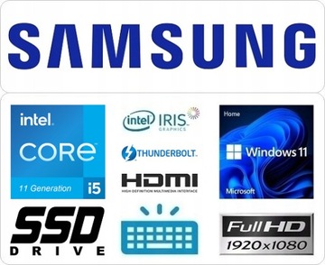 Ноутбук Samsung Galaxy Book Pro 15,6 дюйма FHD AMOLED i5-1135G7 8 ГБ SSD1024 W11