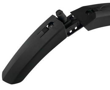 КОМПЛЕКТ ВЕЛОСИПЕДНЫХ КРЫЛЬЕВ 26–29 ДЮЙМОВ, ЧЕРНЫЙ