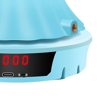 Homegardentool Умная электрическая машина для прыжков со светодиодным дисплеем, регулируемый синий цвет