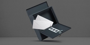 Почтовый ящик для писем, почты, газет, трубка видоискателя, современный для дома, XL