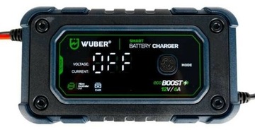 МИКРОПРОЦЕССОРНЫЙ ВЫПРЯМИТЕЛЬ АВТОМОБИЛЬНОГО АККУМУЛЯТОРА [12В] [6А] Wuber LCD