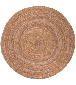 Dywan okrągły wicker naturalny TRAWA MORSKA 120X120 CM