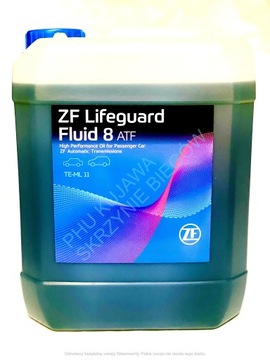Oryginalny Olej ZF Lifeguard Fluid 8 8HP 10L