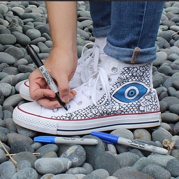 Перманентный маркер Sharpie M15 черный 12 шт.