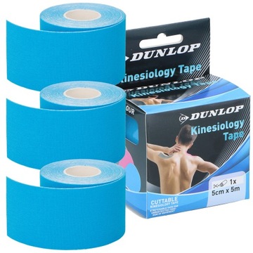 TEJPY KINESIOTAPING PLASTER TAPE TAŚMA ZESTAW 3szt