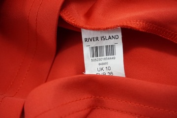 RIVER ISLAND prosta sukienka z nadrukiem r 36