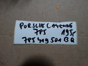 IDEALNI SLOUPEC VOLANT PORSCHE CAYENNE 7P5 1