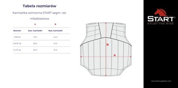 START сегментированный защитный жилет XS