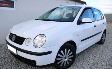 Volkswagen Polo IV Hatchback 1.2 i 54KM 2003 Volkswagen Polo SLICZNY 1.2 Benzyna BOGATSZA W...