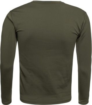 ТЕРМОАКТИВНАЯ УТЕПЛЕННАЯ ФУТБОЛКА цвета хаки ПОЛИГОН размер М