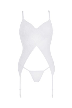 Avanua Adelina corset biały gorset S/M