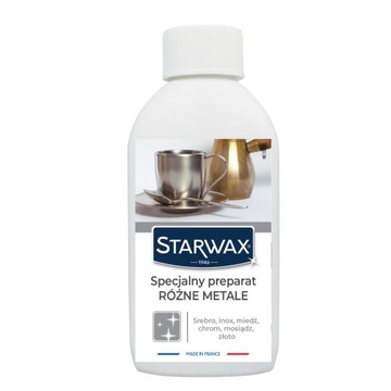 ŚRODEK DO CZYSZCZENIA METALI SREBRA MOSIĄDZU NABŁYSZCZANIE 250 ML STARWAX