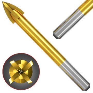WIERTŁO UNIWERSALNE DO METALU DREWNA CEGŁY SZKŁA GRESU ALUMINIUM 6.0mm