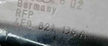 AUDI A6 C6 - DRŽÁK DRŽÁKY BLATNÍKU PRAVÝ PŘEDNÍ 4F0821136A