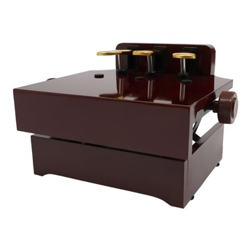 Przedłużacz do pedałów pianina dla dzieci z trzema nogami - brązowymi