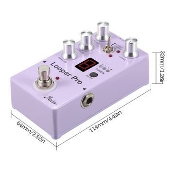Rowin RE-05 Loop гитарный эффектор-лупер-тюнер