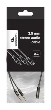 Кабель-адаптер 2 x Mini Jack 3,5 мм, аудио 4-контактный