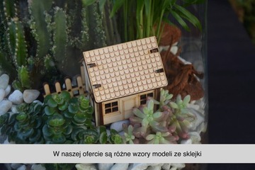 ЛЕСТНИЦА 2 шт для леса в банке, модель из фанеры.