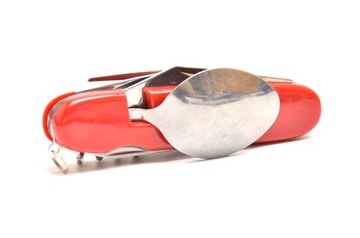 NIEZBĘDNIK TURYSTYCZNY NÓŻ WIDELEC ŁYŻKA KORKOCIĄG