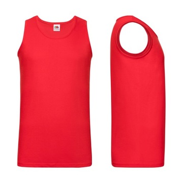 KOSZULKA NA RAMIĄCZKACH TANK TOP - FRUIT - red L