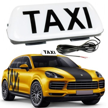 KOGUT TAXI LED LAMPA SZPAKÓWKA 12V MOCNY MAGNES