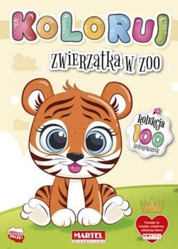 Kolekcja 100 - KOLORUJ - ZWIERZĄTKA W ZOO, A4