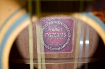 Акустическая гитара Yamaha FG-700 MS