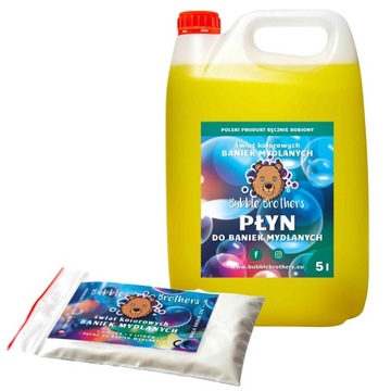 Płyn do dużych Baniek Mydlanych 10 Litrów 5 + 5