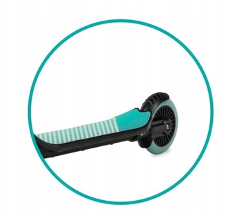 СКУТЕР QKIDS BRO АЛЮМИНИЕВЫЙ МЯТНЫЙ ГРИЛЬ ABEC