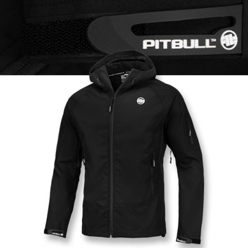 Męska Kurtka Softshell Pitbull Rockfish II Wiosenna Przejściowa