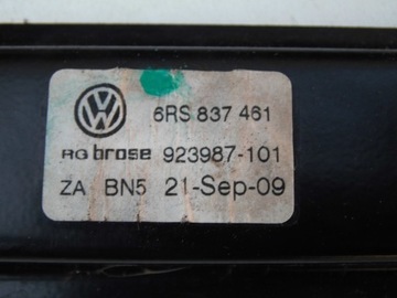 MECHANIZMUS OPUSTIT OKNO VW POLO 6R LEVÝ PŘEDNÍ