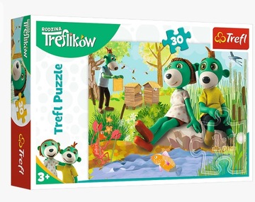 Puzzle 30 elementów Trefliki nad stawem TREFL