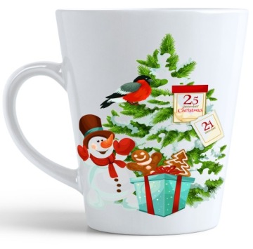 ŚWIĄTECZNY KUBEK LATTE 330ml PREZENT NA ŚWIĘTA