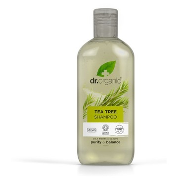Dr.Organic [Tea Tree] Szampon oczyszczający z olej