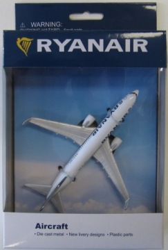 MODEL BOEING 737-8 RYANAIR - PPC zabawka DZIEŃ DZIECKA SMART ! WEEK