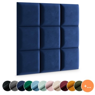 PANELE TAPICEROWANE NA ŚCIANĘ WEZGŁOWIE 30x30cm