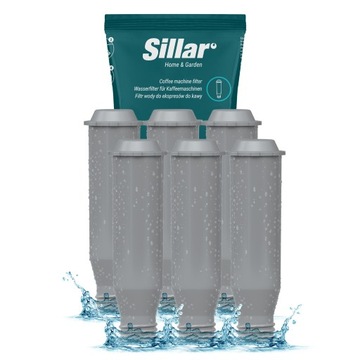 Zestaw: 6x Filtr Sillar do ekspresu Nivona CafeRomatica Melitta