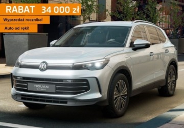 Volkswagen Tiguan III 2025 Volkswagen Tiguan Elegance 1,5 eHybrid 150KM 1.5 Hybryda 150KM
