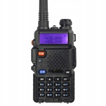 Krótkofalówka Baofeng UV-5R HTQ Z PODŚWIETLENIEM RADIOTELEFON WALKIE TALKIE