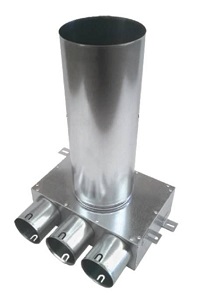 Комплект рекуперации двухэтажного дома 200м Ø 50мм/75мм