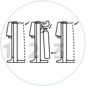 Баллон с газовым баллоном Soda Stream, картридж CO2 425г