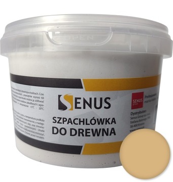 Szpachlówka do drewna Senus 1kg DĄB JASNY