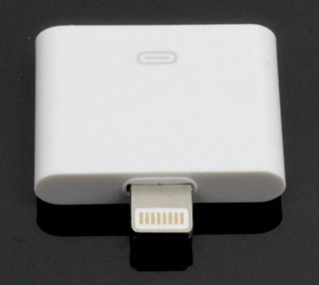 Переходник для iPhone 4–5 6 7 8 (30-контактный на 8-контактный), белый