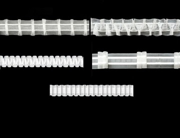 ЛЕНТА ДЛЯ ШТОР 2,5 СМ, КАРАНДАШ, ДРАКОН, ВСТАВКА