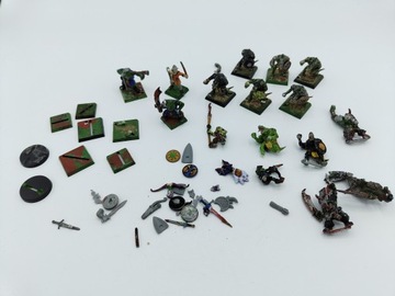 Warhammer Fantasy Battle zestaw figurek i części plastik