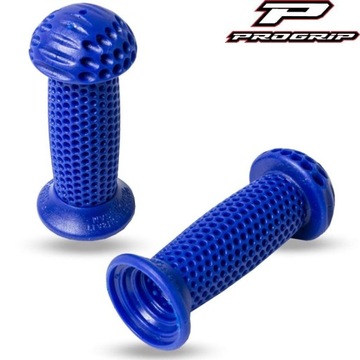 Chwyty kierownicy gripy 100 mm ŻELOWE Baby GRZYBEK ProGrip - BLUE